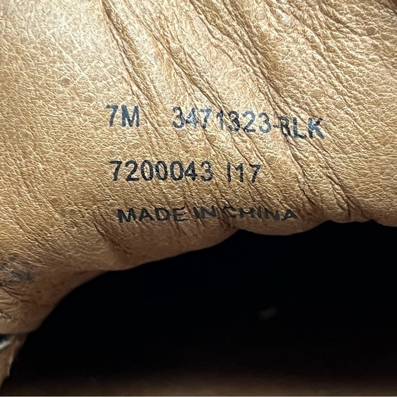 Frye Leather Zipper Lena Sneakers-Black-Women’s 7-Preppy-Casual-Classic-Designer - Picture 12 of 13